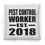 Pest Control Worker Established EST. 2018 - Throw Pillow