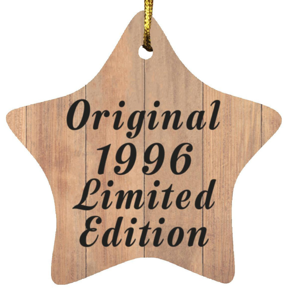 28th Birthday Original 1996 Limited Edition - Star Ornament C