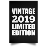 5th Birthday Vintage 2019 Limited Edition - Poster Portrait