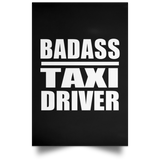 Badass Taxi Driver - Poster Portrait