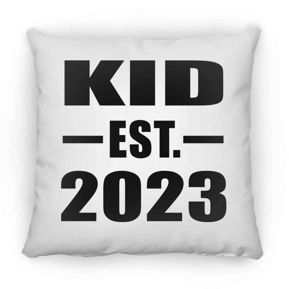 Kid Established EST. 2023 - Throw Pillow
