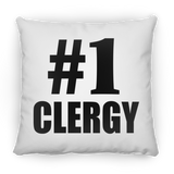 Number One #1 Clergy - Throw Pillow