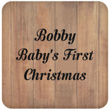 Bobby Baby's First Christmas - Drink Coaster C