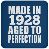 96th Birthday Made In 1928 Aged to Perfection - Drink Coaster
