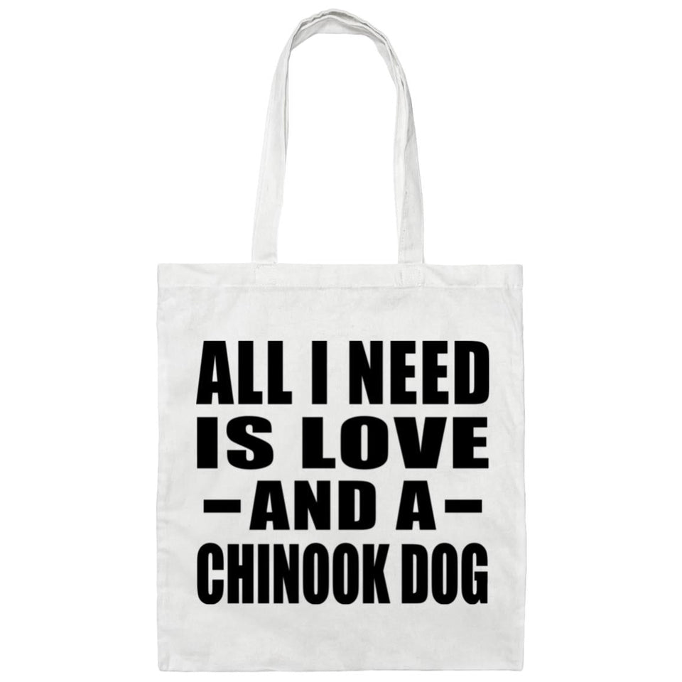 All I Need Is Love And A Chinook Dog - Tote Bag White