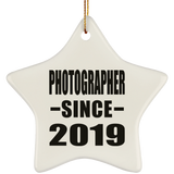 Photographer Since 2019 - Star Ornament