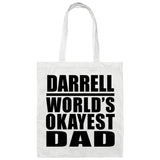 Darrell World's Okayest Dad - Tote Bag White