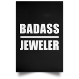 Badass Jeweler - Poster Portrait