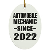Automobile Mechanic Since 2022 - Oval Ornament