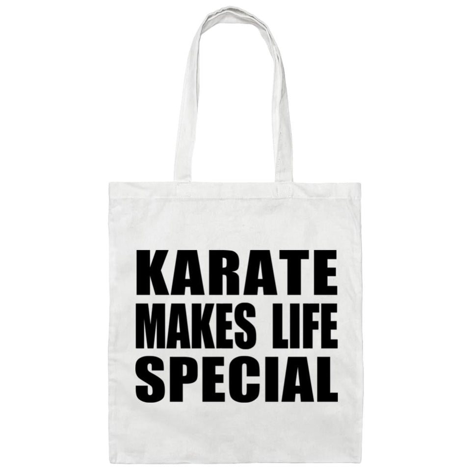 Karate Makes Life Special - Tote Bag White