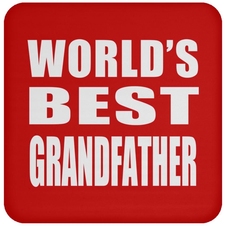 World's Best Grandfather - Drink Coaster
