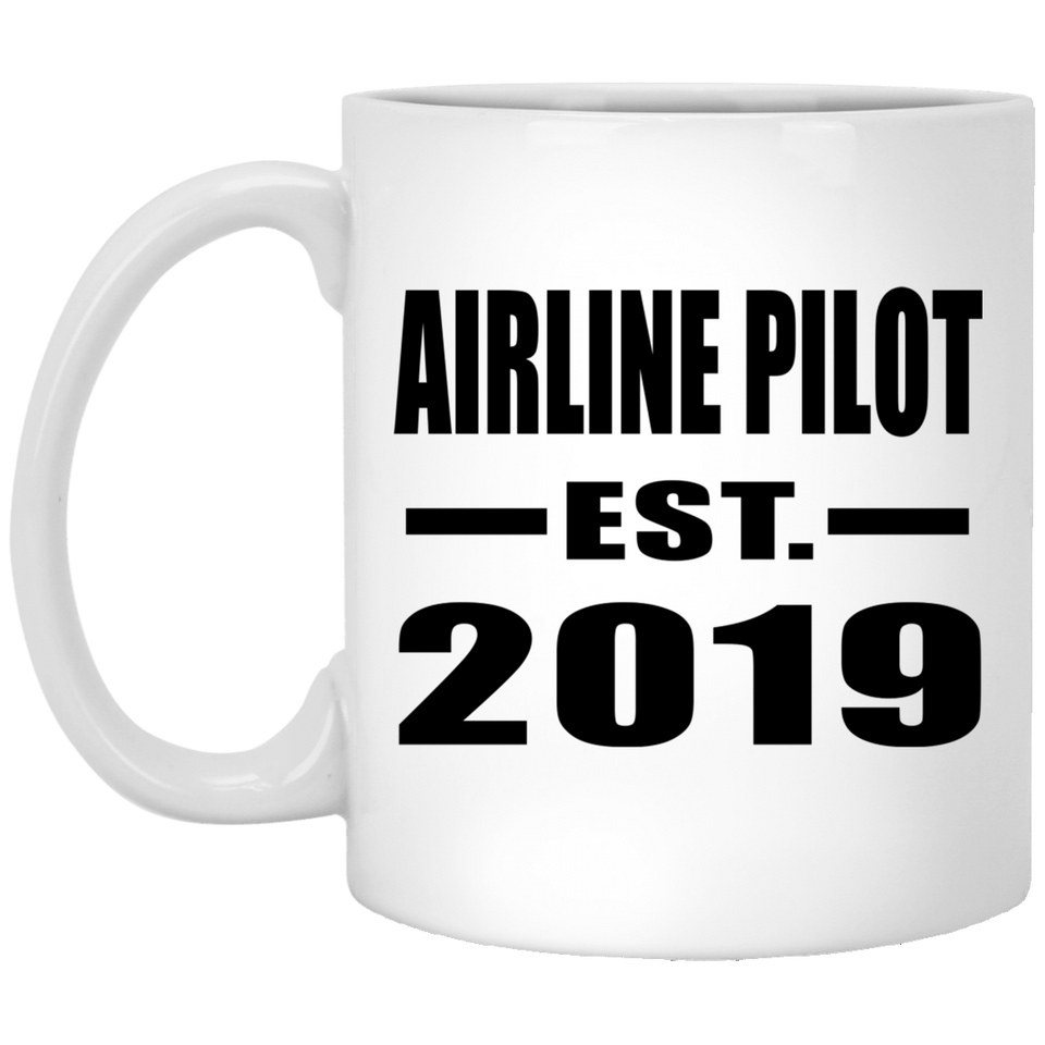 Airline Pilot Established EST. 2019 - 11oz Coffee Mug