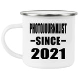 Photojournalist Since 2021 - 12oz Camping Mug
