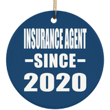 Insurance Agent Since 2020 - Circle Ornament