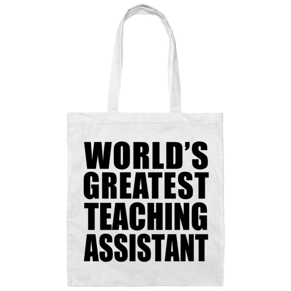 World's Greatest Teaching Assistant - Tote Bag White