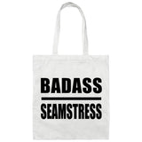 Badass Seamstress - Tote Bag White