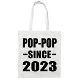Pop-Pop Since 2023 - Tote Bag White