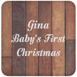 Gina Baby's First Christmas - Drink Coaster E
