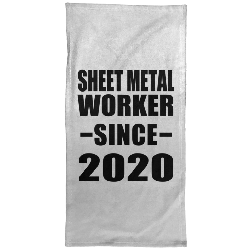 Sheet Metal Worker Since 2020 - Hand Towel