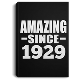 95th Birthday Amazing Since 1929 - Canvas Portrait