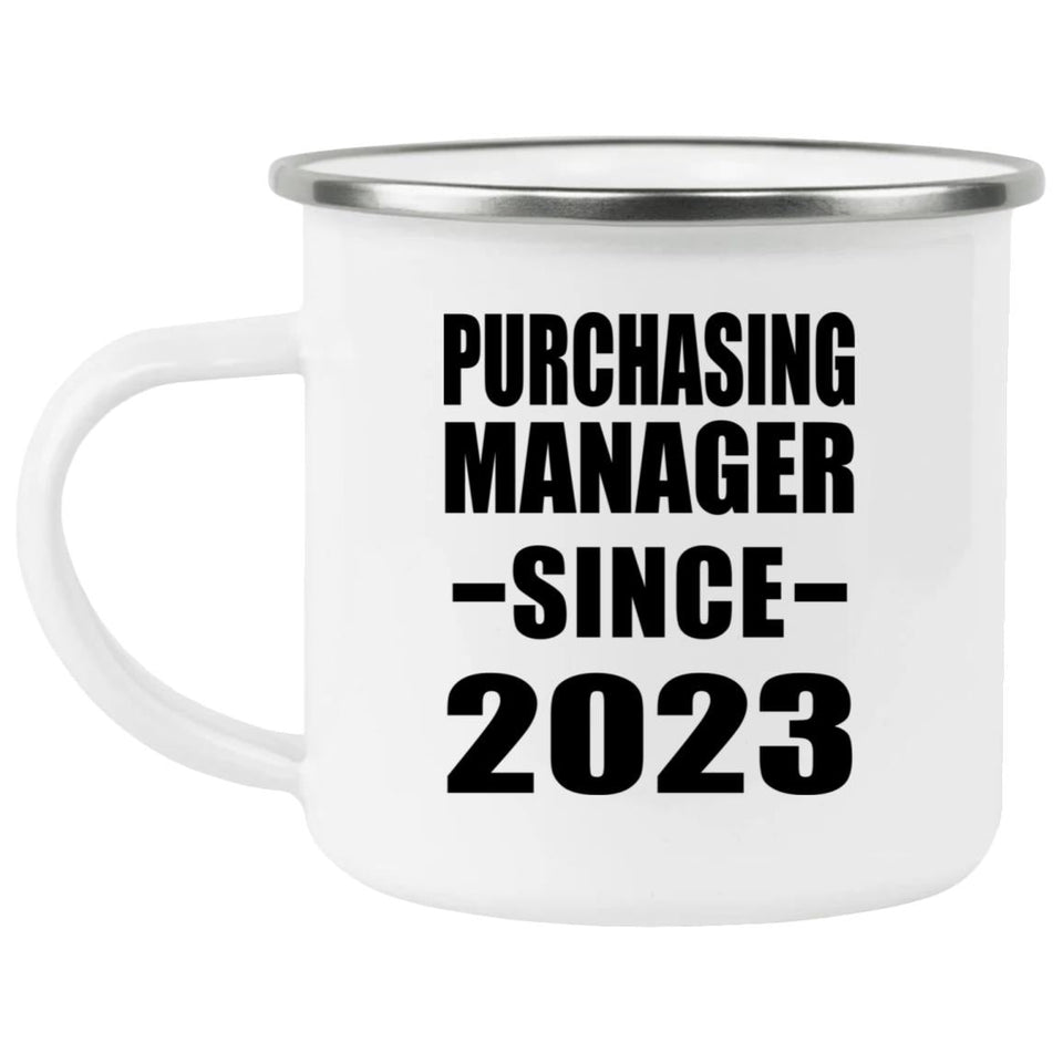 Purchasing Manager Since 2023 - 12oz Camping Mug