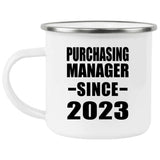 Purchasing Manager Since 2023 - 12oz Camping Mug
