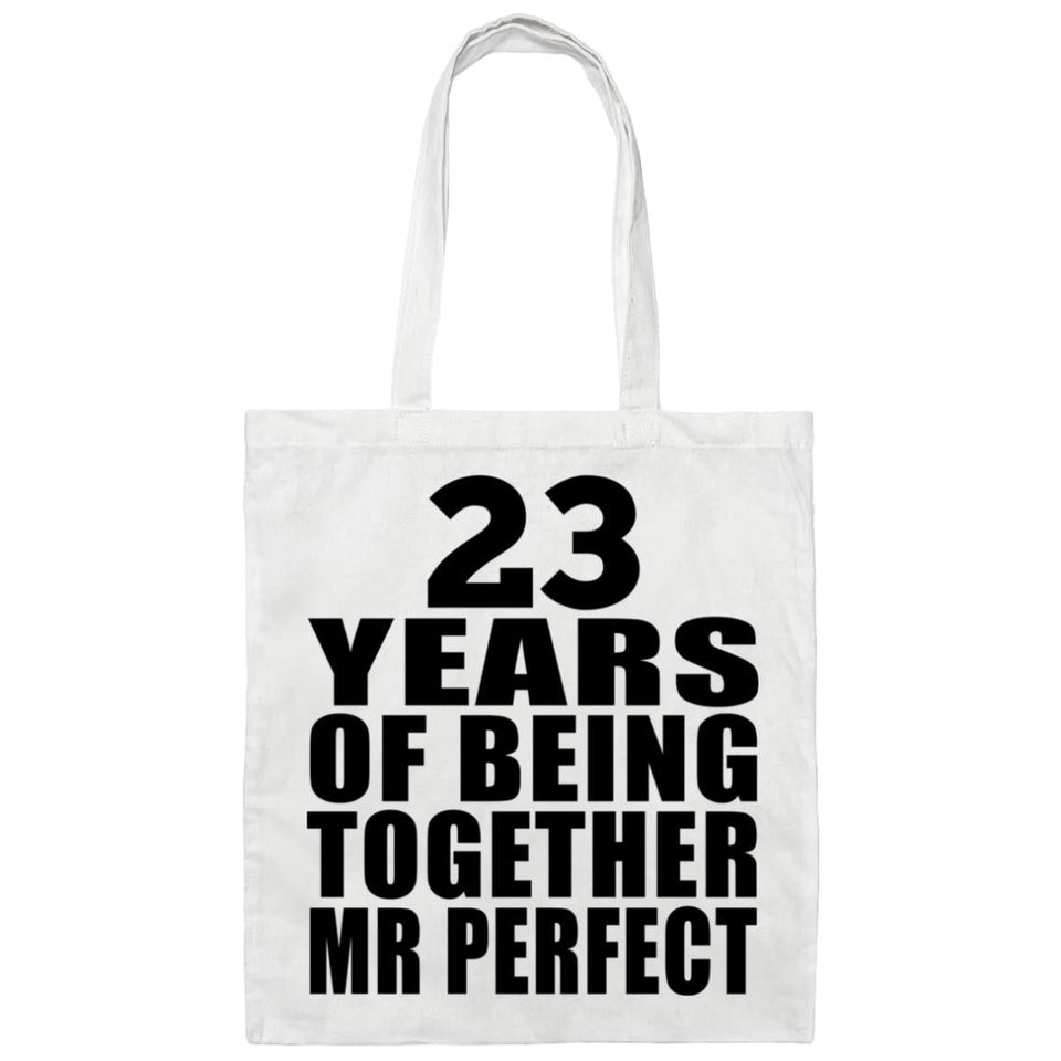 23rd Anniversary 23 Years Of Being Mr Perfect - Tote Bag White