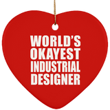 World's Okayest Industrial Designer - Heart Ornament