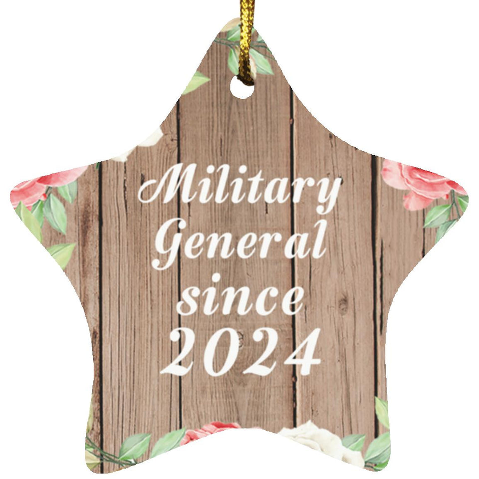 Military General Since 2024 - Star Ornament B