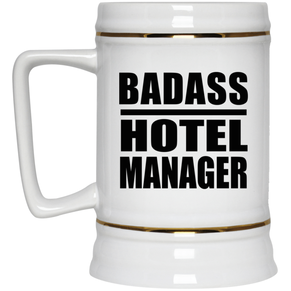 Badass Hotel Manager - Beer Stein