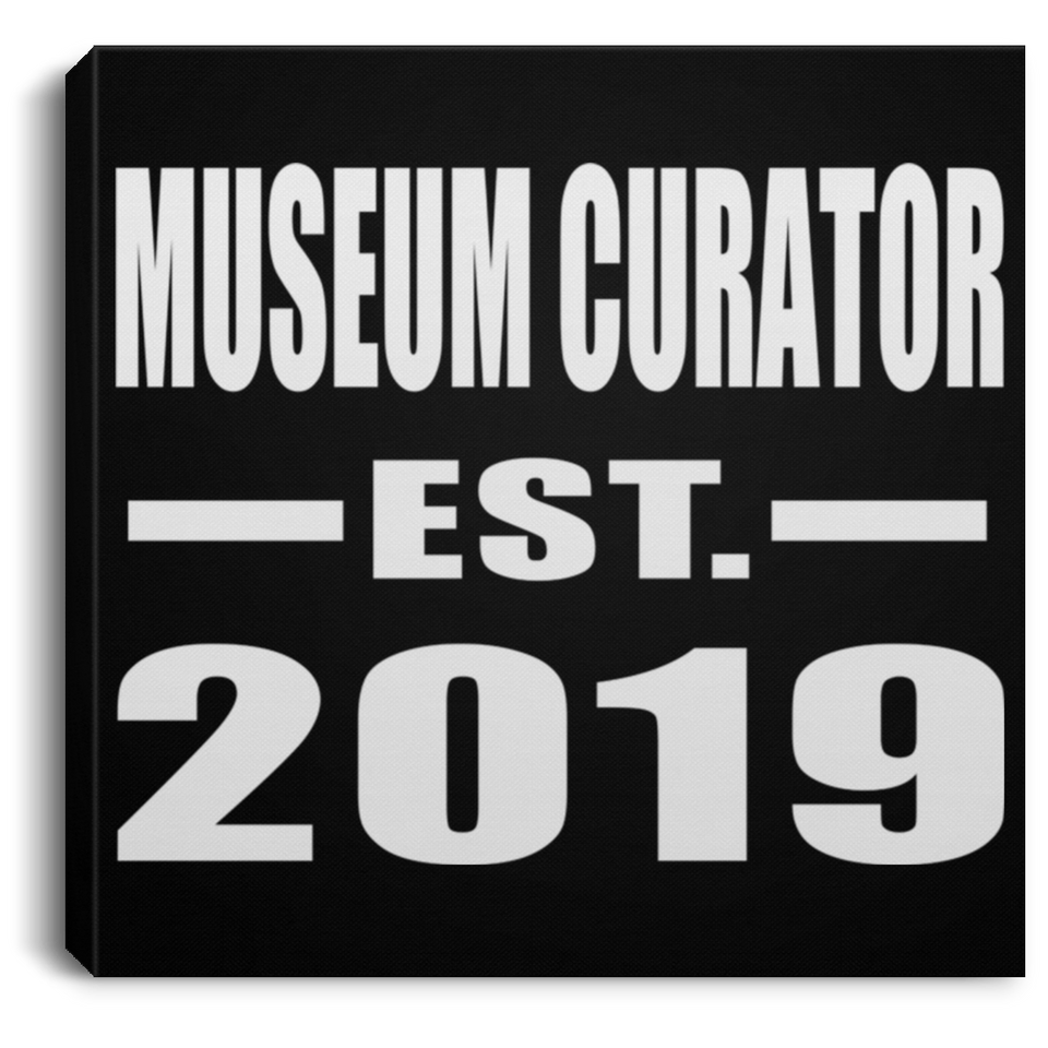 Museum Curator Established EST. 2019 - Canvas Square