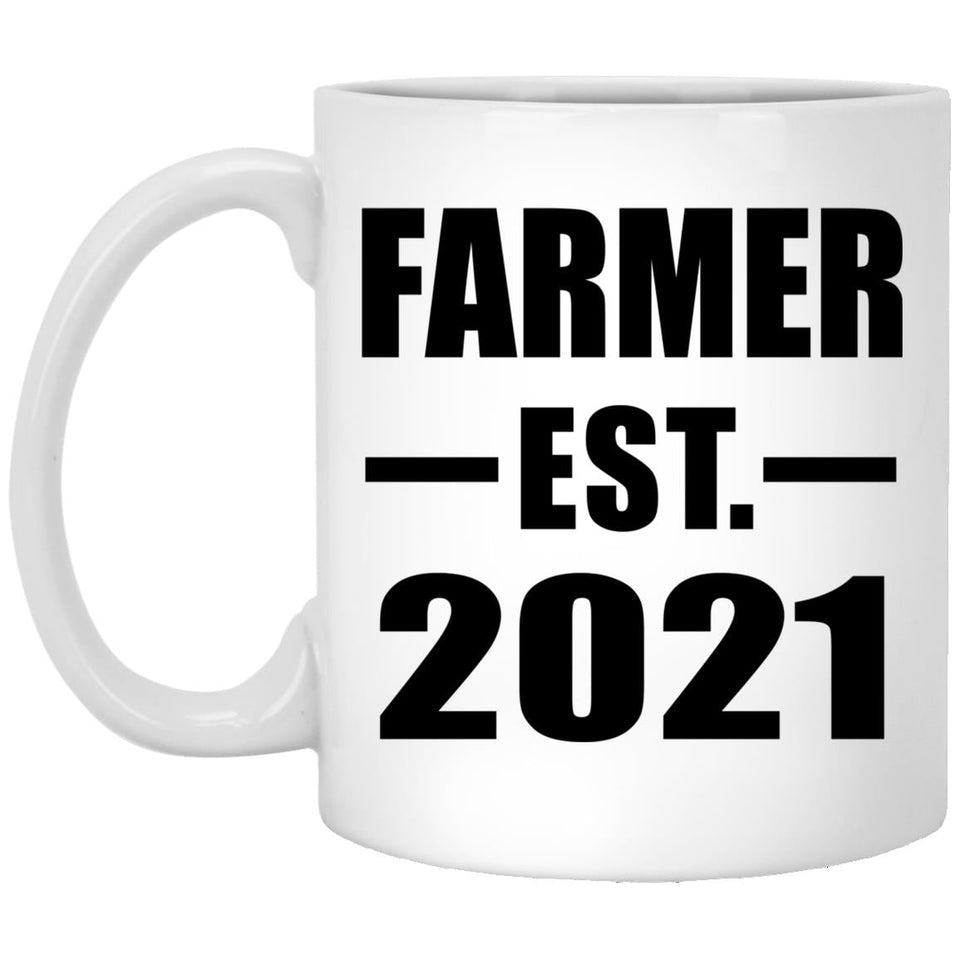 Farmer Established EST. 2021 - 11oz Coffee Mug