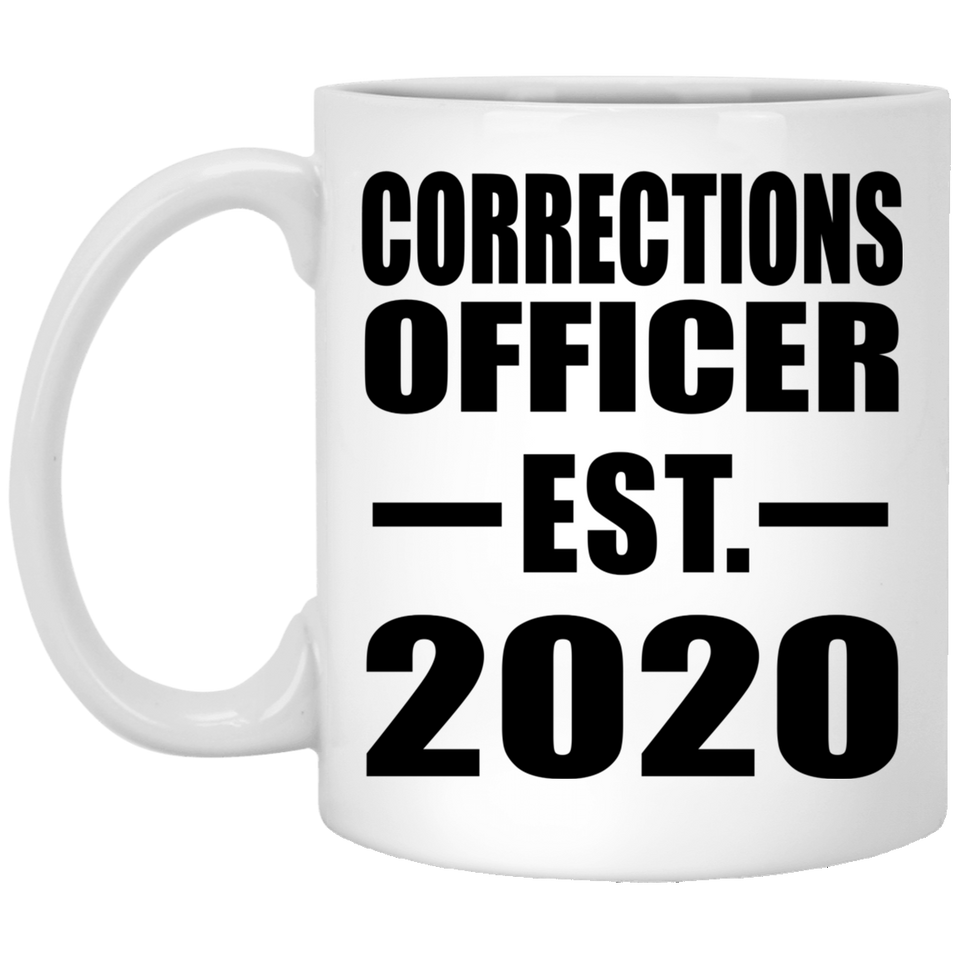 Corrections Officer Established EST. 2020 - 11oz Coffee Mug