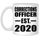 Corrections Officer Established EST. 2020 - 11oz Coffee Mug