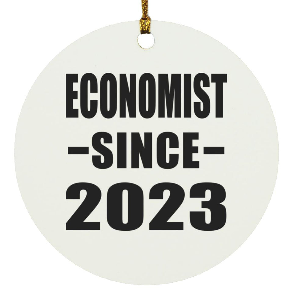 Economist Since 2023 - Circle Ornament
