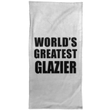 World's Greatest Glazier - Hand Towel