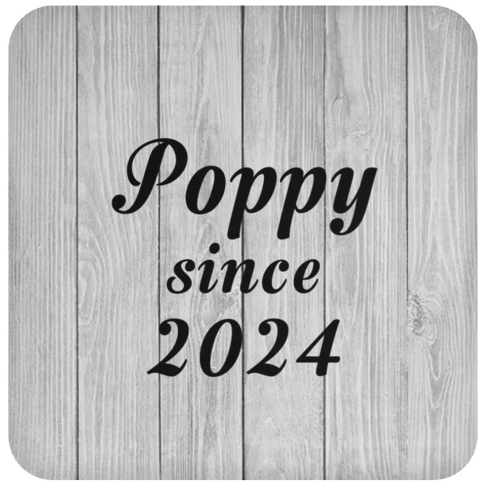 Poppy Since 2024 - Drink Coaster F