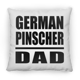 German Pinscher Dad - Throw Pillow
