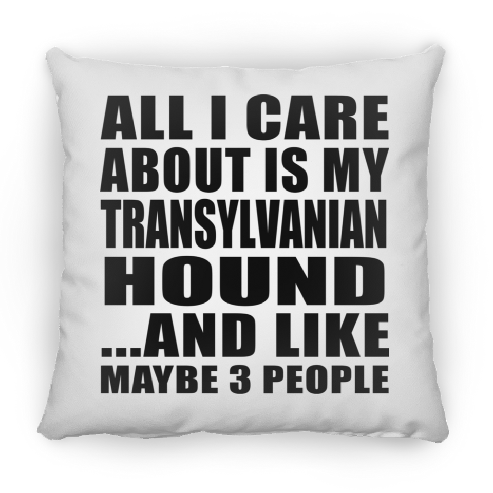 All I Care About Is My Transylvanian Hound - Throw Pillow