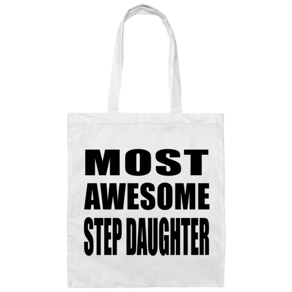Most Awesome Step Daughter - Tote Bag White