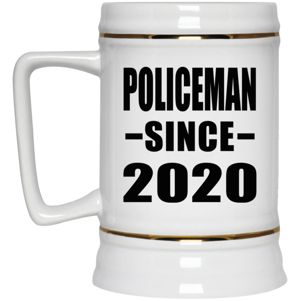 Policeman Since 2020 - Beer Stein