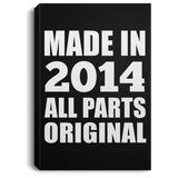 10th Birthday Made in 2014 All Parts Original - Canvas Portrait