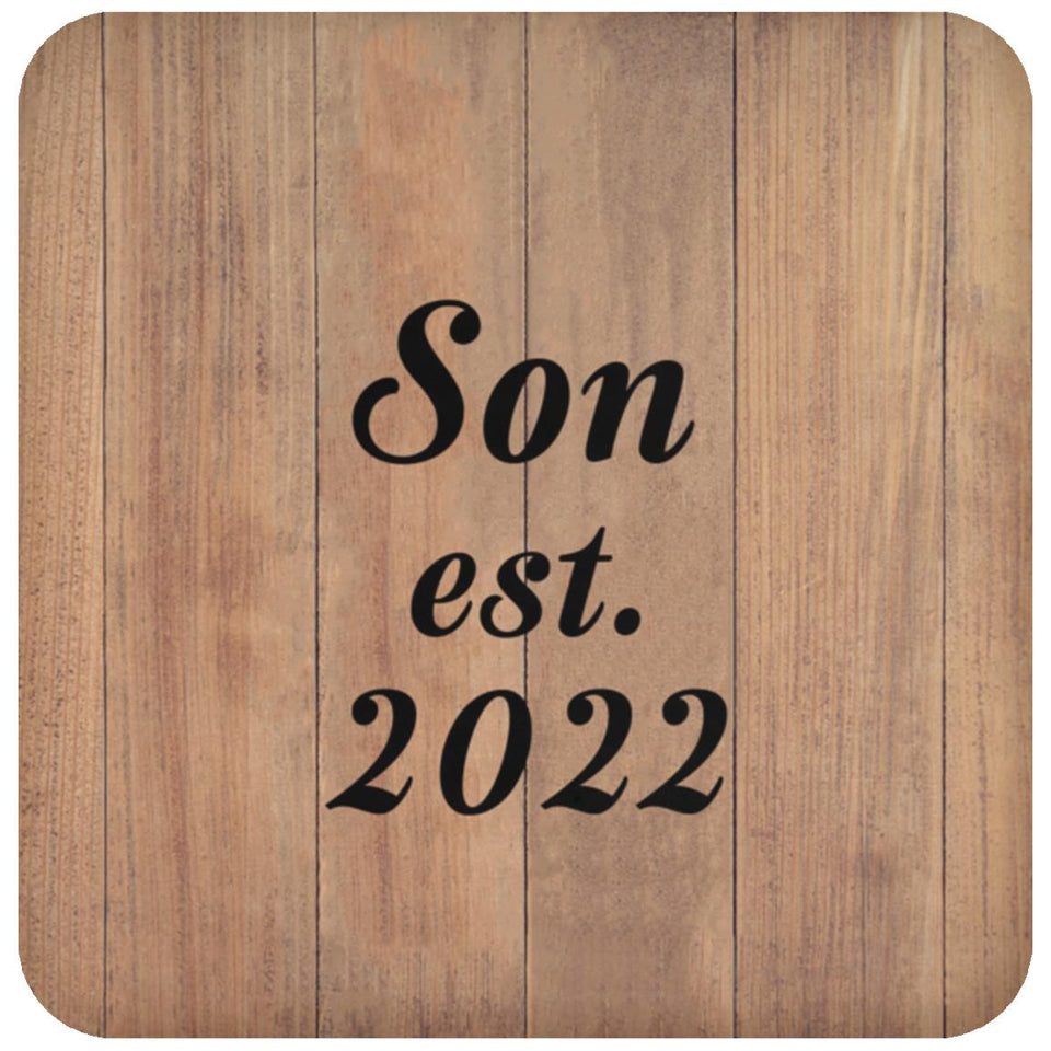 Son Established EST. 2022 - Drink Coaster C