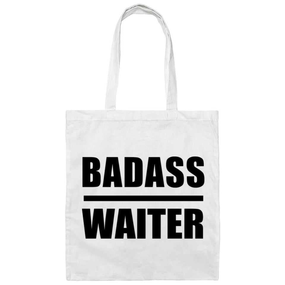 Badass Waiter - Tote Bag White
