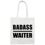 Badass Waiter - Tote Bag White