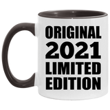 3rd Birthday Original 2021 Limited Edition - 11oz Accent Mug Black