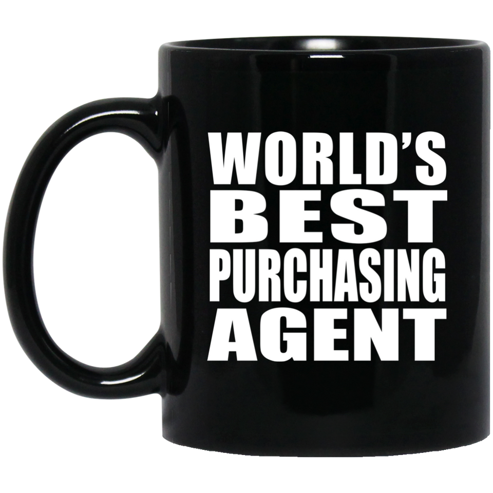 World's Best Purchasing Agent - 11 Oz Coffee Mug Black