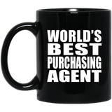 World's Best Purchasing Agent - 11 Oz Coffee Mug Black
