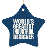 World's Greatest Industrial Designer - Star Ornament
