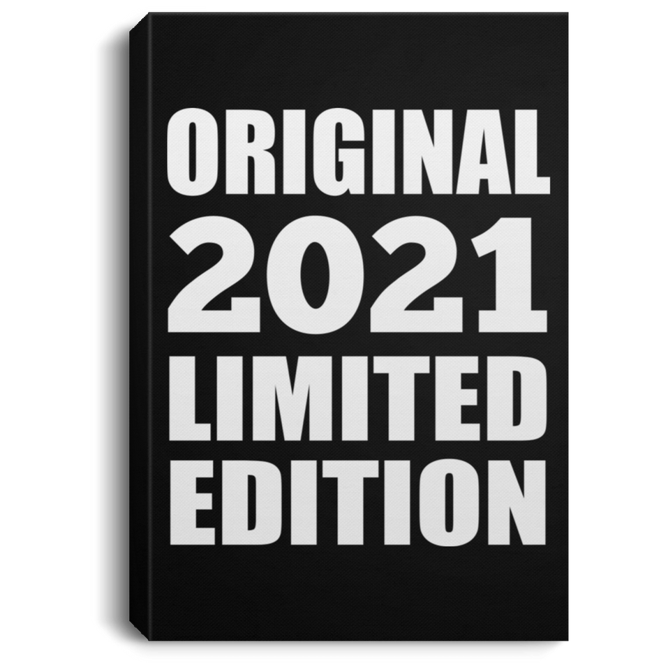 3rd Birthday Original 2021 Limited Edition - Canvas Portrait